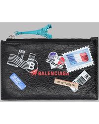 Balenciaga - Portamonete Con Portacarte - Lyst