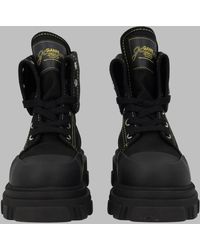 Ganni - Lace-Up Platform Combat Boots - Lyst
