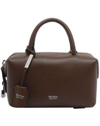 Max Mara - Holdall Medium Suede Tote Bag - Lyst