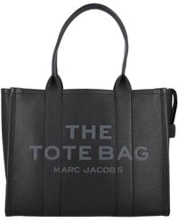 Marc Jacobs - Elegant Large Leather Tote Handbag - Lyst