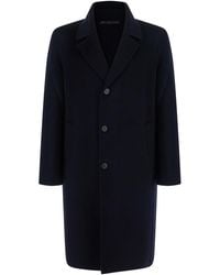 Low Brand - Wool-Blend Shirt-Collar Jacket With Pockets - Lyst