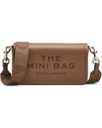 Marc Jacobs - Adjustable Detachable Shoulder Strap Bag With Logo Print - Lyst