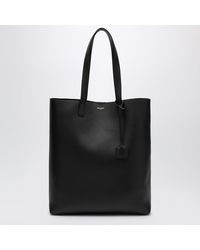 Saint Laurent - Bold Leather Shopping Bag - Lyst