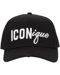 DSquared² - Dsquared "Iconique" Baseball Hat - Lyst
