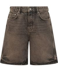 Represent - Mini Cargo Shorts With Five Pockets - Lyst