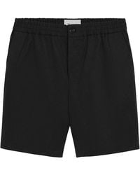 Ami Paris - Elasticated Waist Shorts With Embossed "Ami De - Lyst