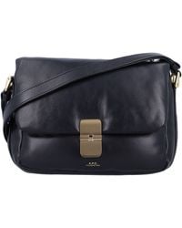 A.P.C. - Grace Soft Leather Bag - Lyst