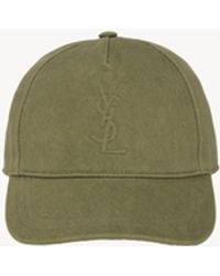 Saint Laurent - Cassandre Baseball Hat - Lyst
