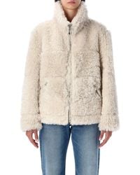 Urbancode - Reversible Faux Fur Jacket - Lyst