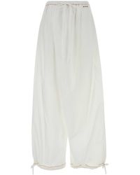 Marni - Poplin Wide-Leg - Lyst