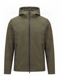 Woolrich - Hooded Zip-Up Technical Jacket - Lyst