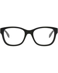 McQueen - Acetate Square/Rectangle Optical Frames - Lyst