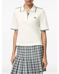 Burberry - Slim Fit Graphic Tee With Embroidered Knight - Lyst