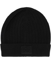 Dolce & Gabbana - Wool Beanie Virgin Hat - Lyst