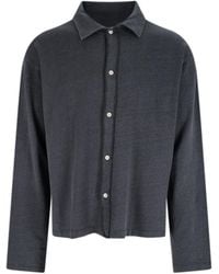 mfpen - Textured Long Sleeve Button-Up Shirt - Lyst