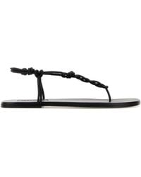 Jil Sander - Braided Sandals - Lyst