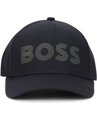 BOSS - Logo Graphic Baseball Cap - Lyst