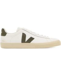 Veja - White Leather Campo Sneakers - Lyst