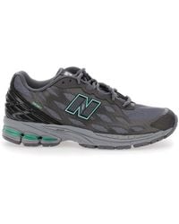 New Balance - Sneaker With Mesh Design And Logo - Lyst