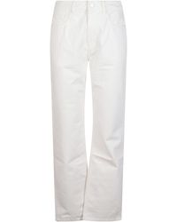 Ami Paris - Belt Loop Relaxed Fit Jeans - Lyst