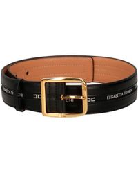 Elisabetta Franchi - Belt Logo - Lyst