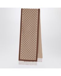 Gucci - Gg Wool Scarf - Lyst