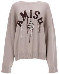 AMISH - Jersey With Logo - Lyst