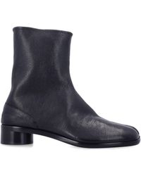 Maison Margiela - Tabi Split-Toe Nappa Leather Ankle Boots With 3 Cm Cylindrical Heel - Lyst