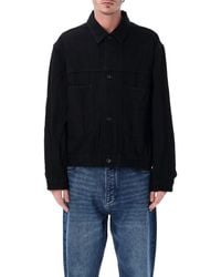 Studio Nicholson - Cotton Denim Jacket - Lyst