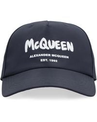 McQueen - Logo Baseball Cap - Lyst