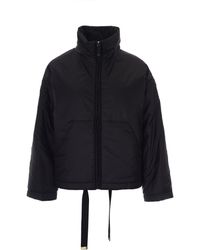 Max Mara - Solid Mock Collar Jacket - Lyst