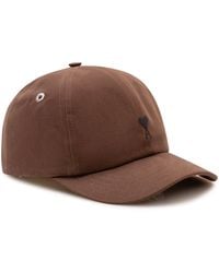 Ami Paris - Embroidered Mini Cap - Lyst