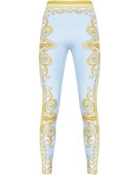 Versace - Barocco Print Leggings - Lyst