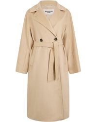 Weekend by Maxmara - Double-Breasted Wool Coat - Lyst