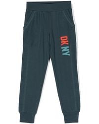 DKNY - Jogger Pants With Logo - Lyst