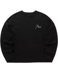 Rhude - Cthessique Reverse Long-Sleeve Tee - Lyst