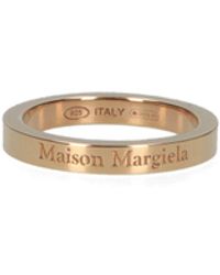 Maison Margiela - Circular-Plated Sterling Ring - Lyst