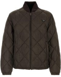 Prada - Quilted Down Jacket - Lyst