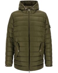 Moncler - Oahu Hooded Short Down Parka Jacket - Lyst