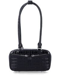 Self-Portrait - Croc Mini Bag - Lyst