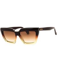 Max Mara - Inspired Mm0137 Acetate Cat Eye Sunglasses - Lyst