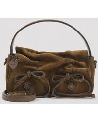 Acne Studios - Micro Crossbody Suede Bag - Lyst