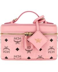 MCM - Canvas Mini Shoulder Bag With-Tone Hardware - Lyst