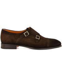 Santoni - Double-Buckle Loafer - Lyst