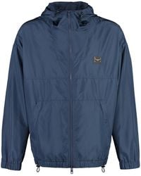 Dolce & Gabbana - Nylon Windbreaker Jacket For - Lyst