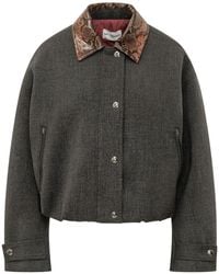 Des Phemmes - Workwear Bomber Jacket - Lyst
