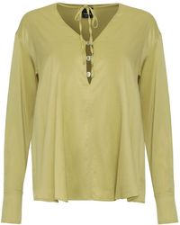 Pinko - Viscose Blouse - Lyst