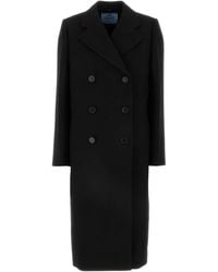 Prada - Virgin Wool Coat - Lyst