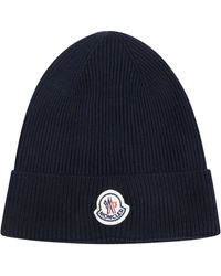 Moncler - Wool Beanie - Lyst