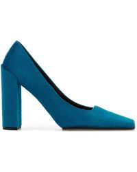 Alaïa - Calf Hair Square Pumps - Lyst